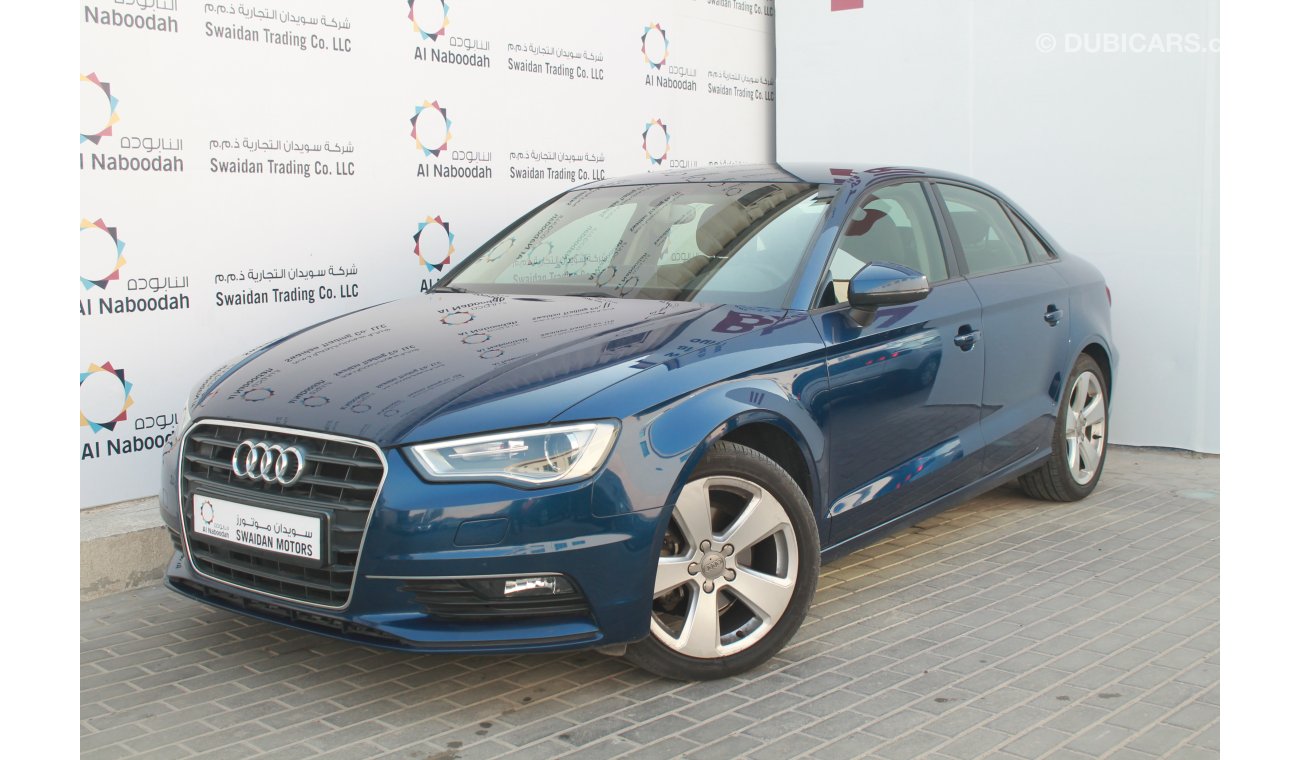 أودي A3 1.4L 30 TFSI R TONIC 2015 MODEL GCC SPECS