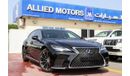 لكزس LS 500 HYBRID 3.5L PET - A/T  - 23YM  - BLK_TAN (EXPORT OFFER)