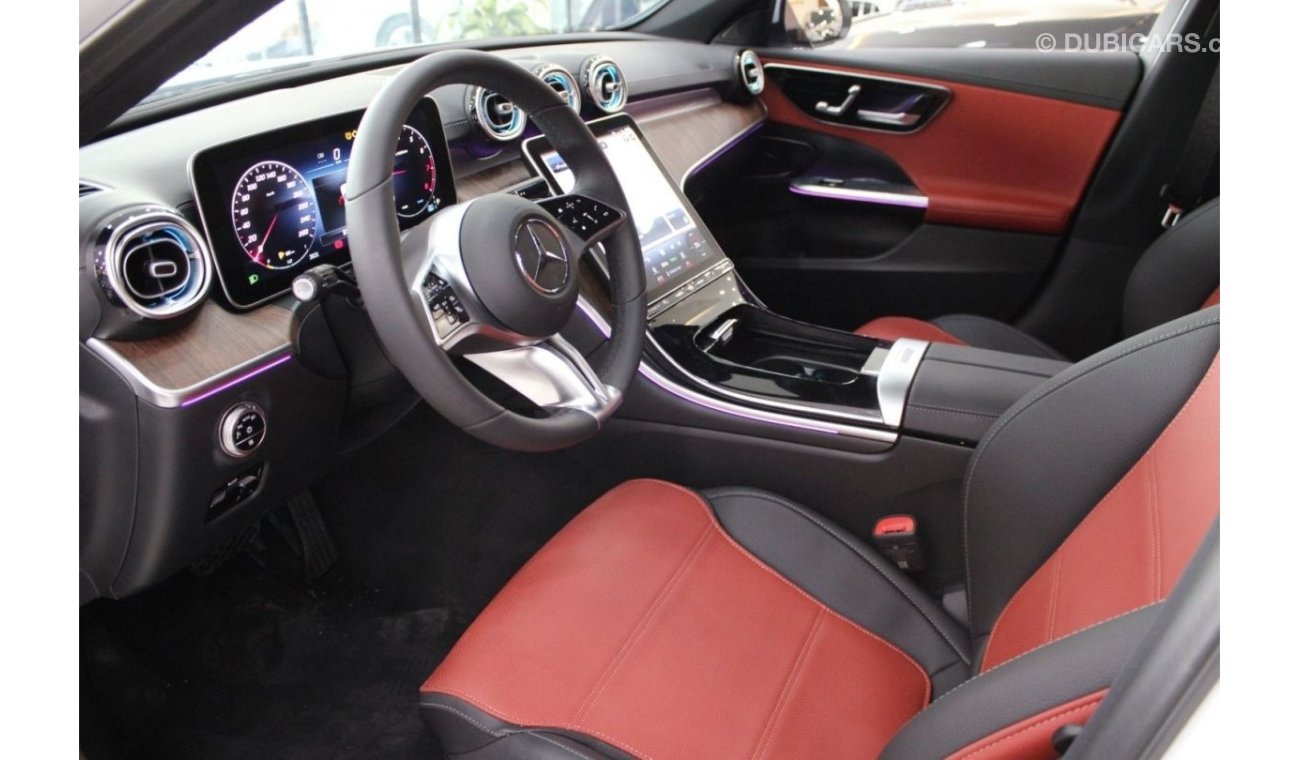 مرسيدس بنز C200 Larger ‖ New Arrival ‖ Red Interior