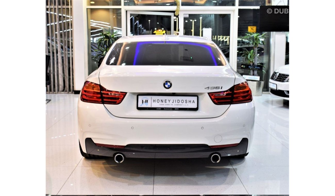 BMW 435i AMAZING BMW 435i 2015 Model!! in White Color! GCC Specs