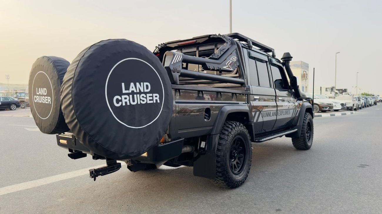 Toyota Land Cruiser Pick Up MODIFIED TO 2024 MODEL | DOUBLE CABIN | MANUAL TRANSMISSION | RHD | 2016 | Back Swing Double Spare W