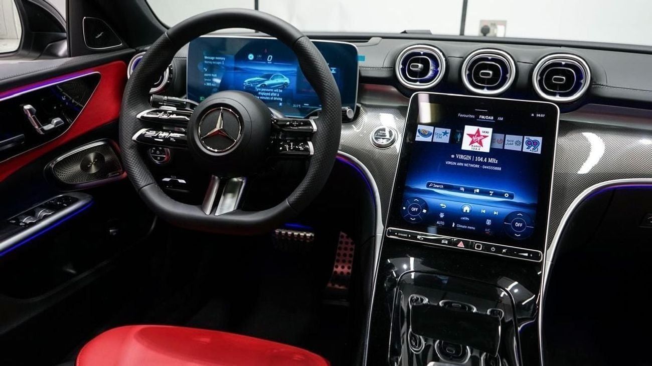 مرسيدس بنز C 200 Premium Plus 1.5L | GCC Specs | 5 Years Dealer Warranty | 0 KM