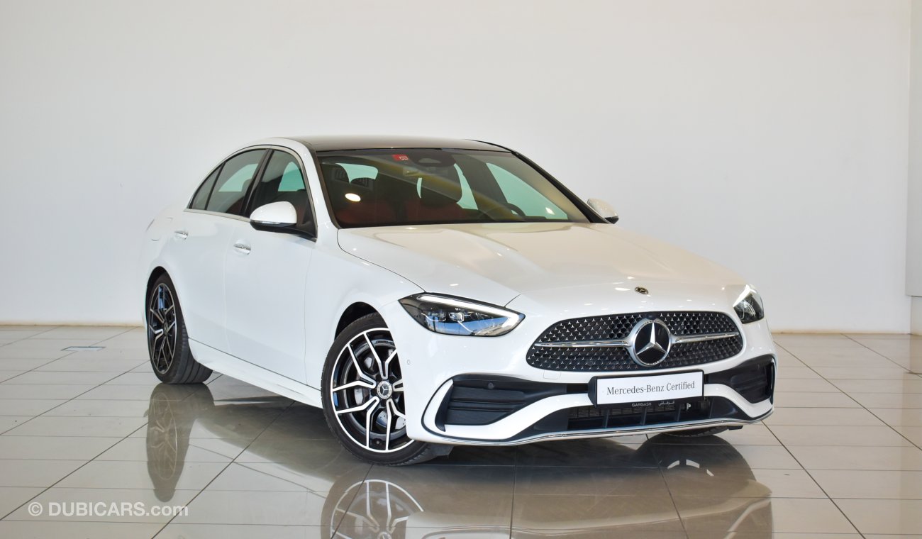 مرسيدس بنز C200 SALOON / Reference: VSB ***** Certified Pre-Owned with up to 5 YRS SERVICE PACKAGE!!!