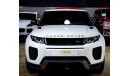 Land Rover Range Rover Evoque 2018 Range Rover Evoque HSE New Shape Service contract and warranty