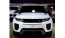 لاند روفر رانج روفر إيفوك 2018 Range Rover Evoque HSE New Shape Service contract and warranty