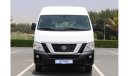 Nissan Urvan 2018 | NISSAN URVAN NV350 | 13 SEATER, AUTOMATC, PETROL | GCC SPECS AND EXCELLENT CONDITION