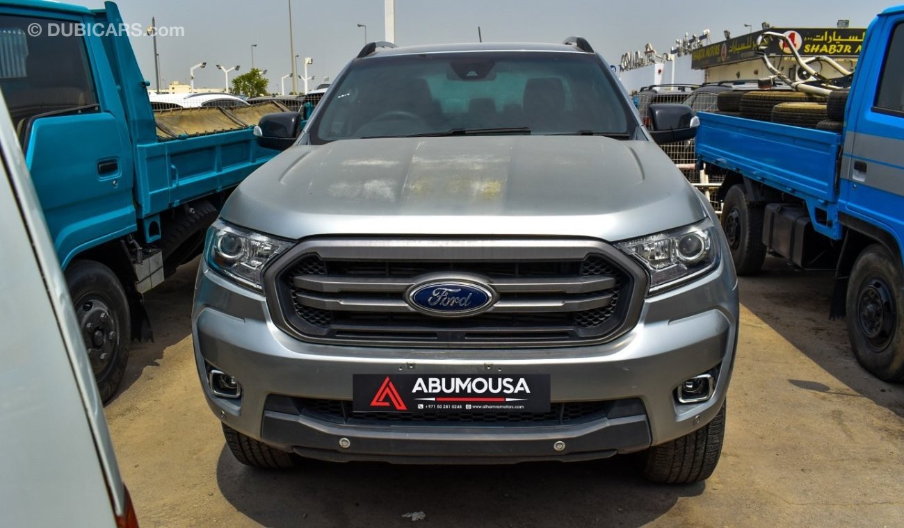 Ford Ranger Wildtrak   # FORD RANGER, 2019, SILVER, 5DR, A/T ,60KX242125 ONLY FOR EXPORT.