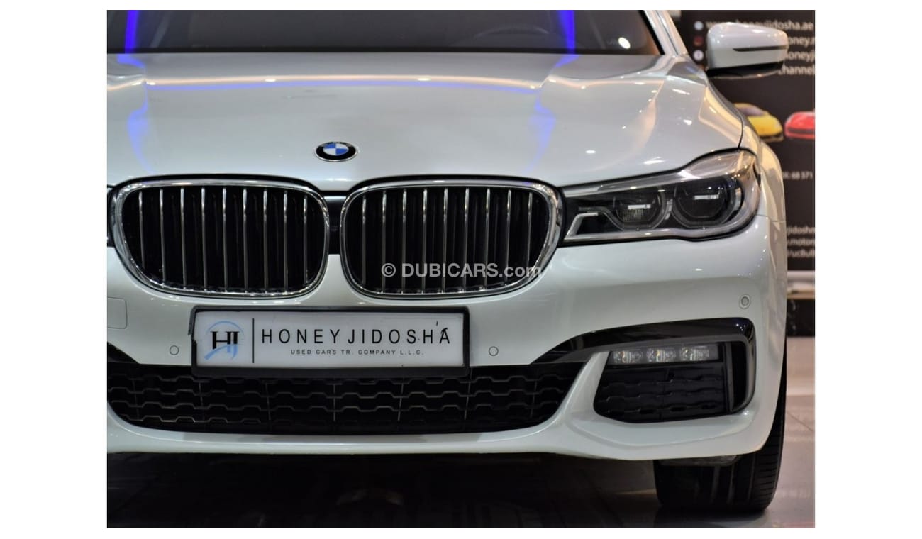 بي أم دبليو 740Li EXCELLENT DEAL for our BMW 740Li M-Kit 2018 Model!! in White Color! GCC Specs