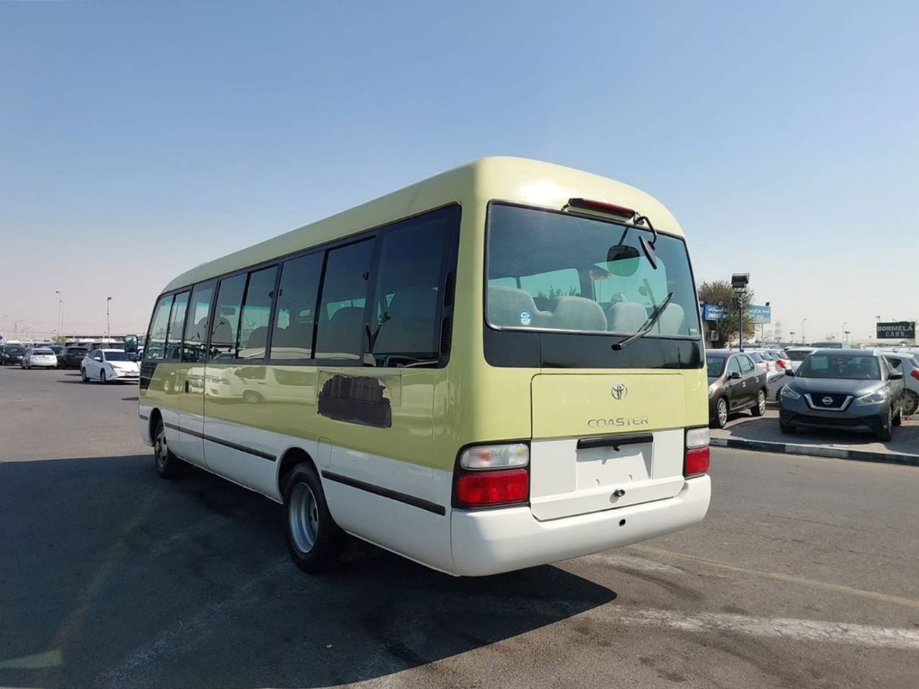 تويوتا كوستر (RAMADAN OFFER) TOYOTA COASTER BUS RHD 2004 MODEL 4.0 L DIESEL AUTOMATIC(PM50072)