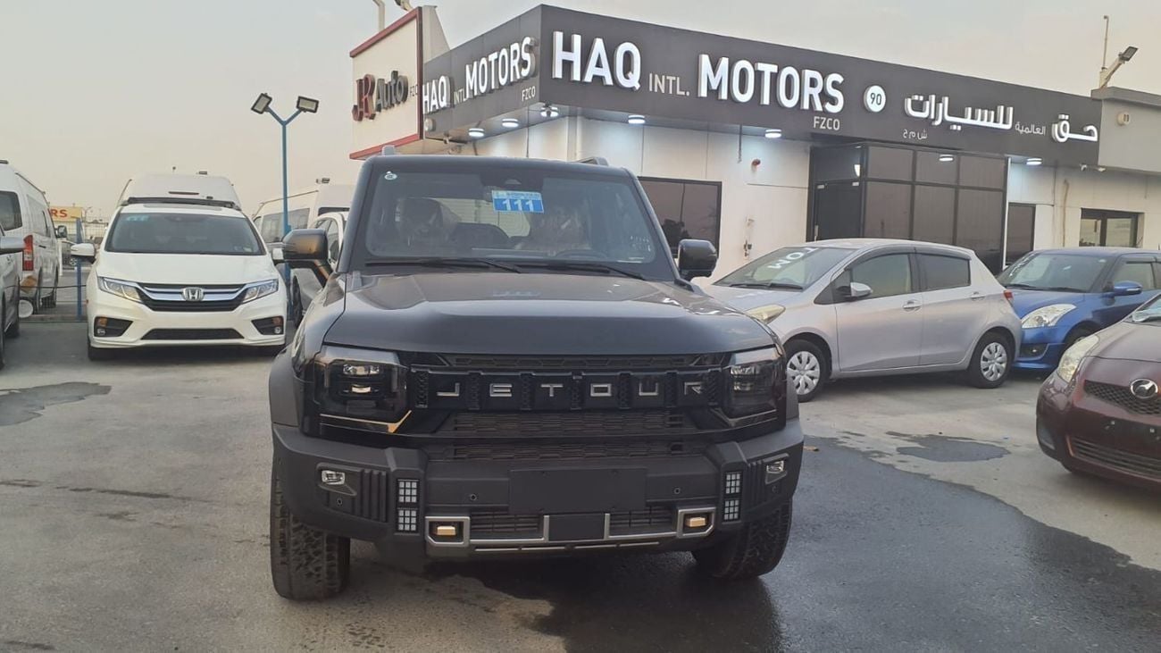 جيتور T2 JETOUR T2 2.0L | 5-Seater | Elegant Black Exterior & Premium Beige Interior