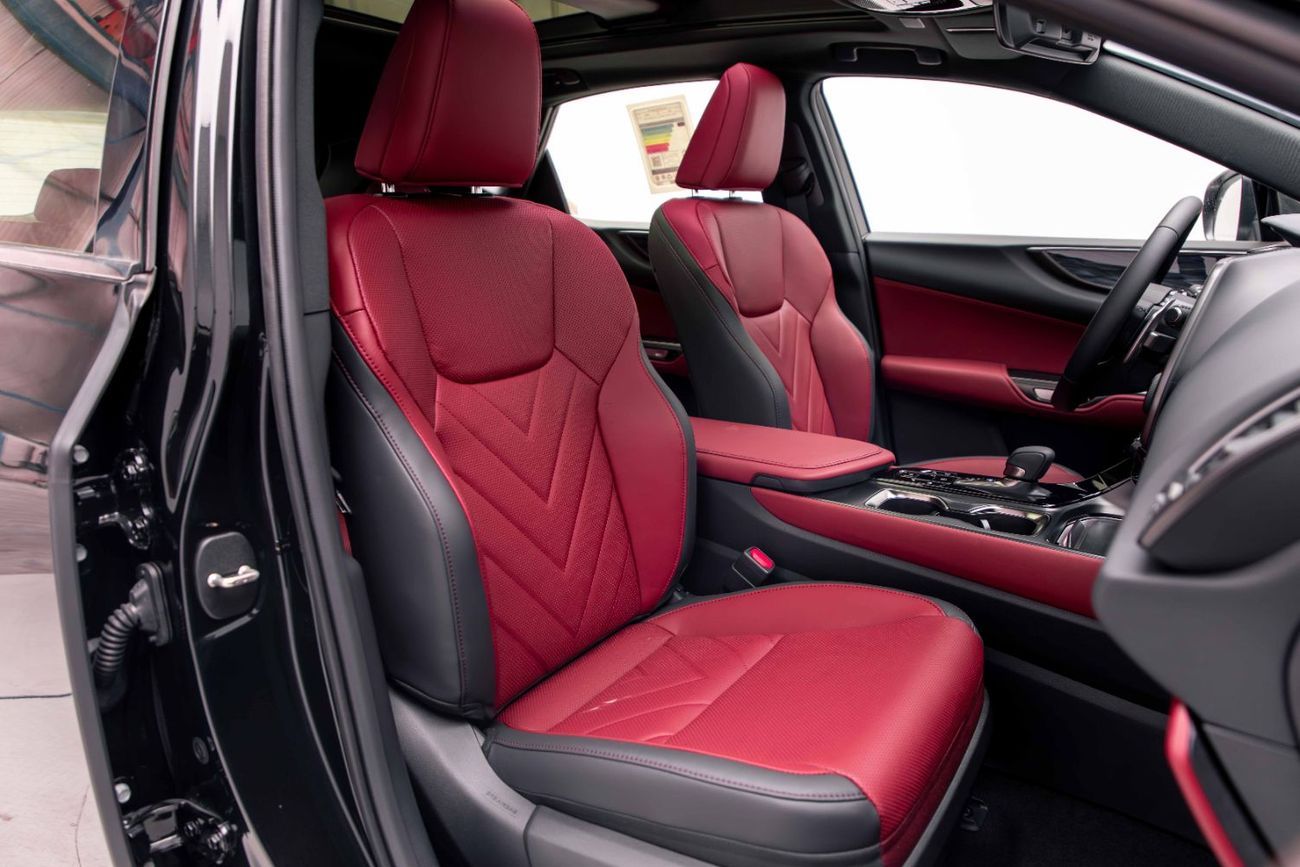 Lexus NX350h 2.5L - Graphite Black Inside Dark Rose | Export Only