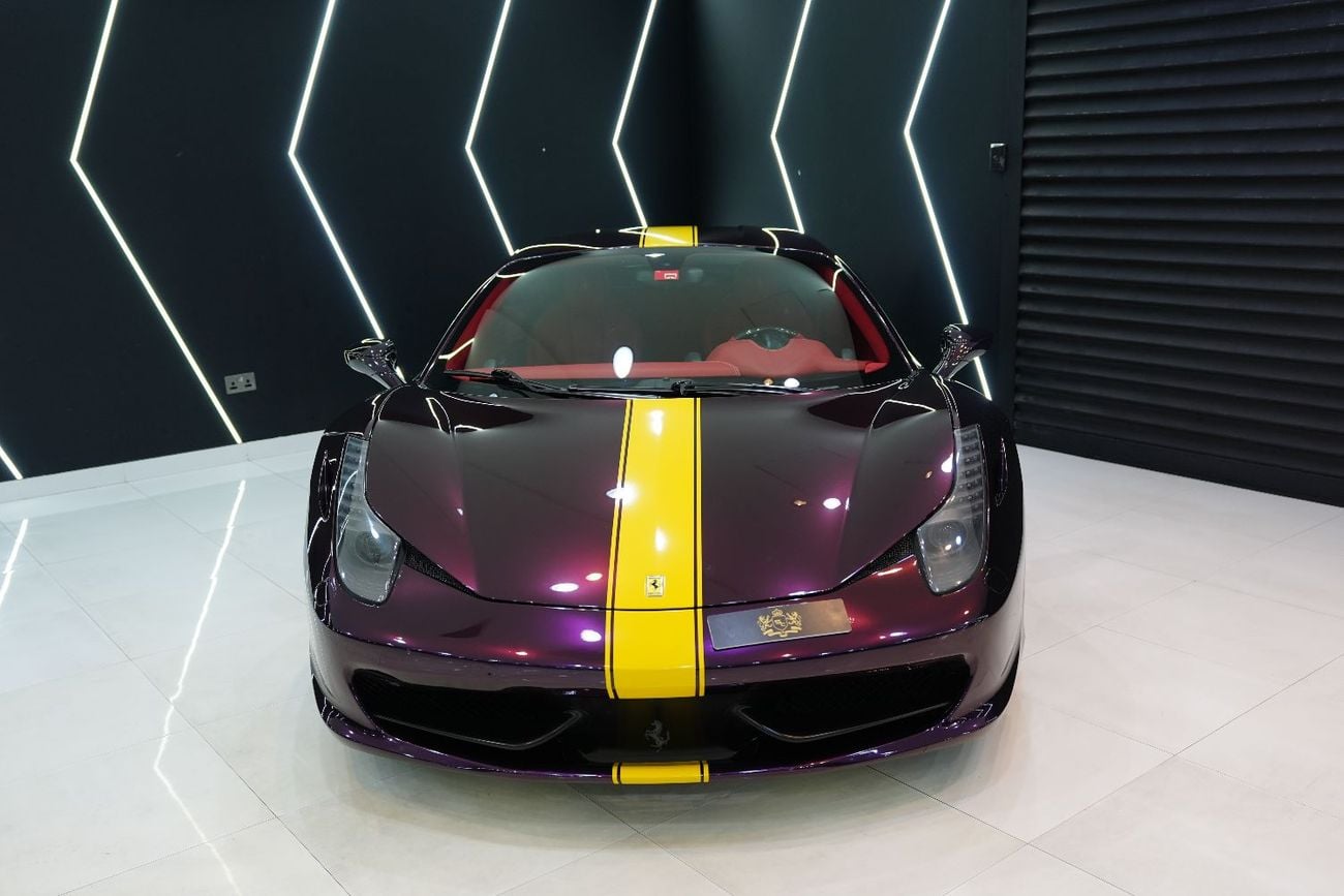 فيراري 458 إيطاليا Carbon Fiber Driver Zone + LEDs, GCC Specs!!