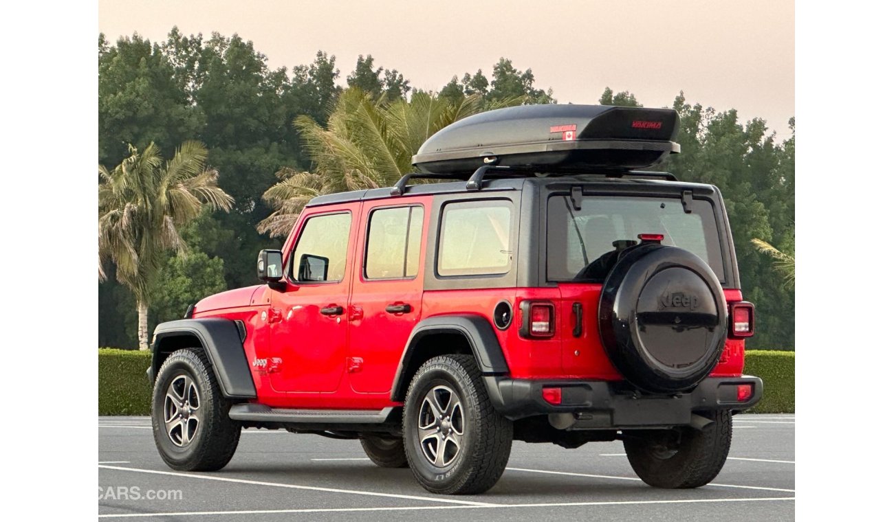 جيب رانجلر JEEP WRANGLER SPORT 2019 GCC ORGINAL PAINT - ACCIDENT FREE - PERFCT CONDITION