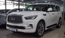 إنفينيتي QX80 Luxury, 5.6L, V8, 4WD, خليجي, 0 كم, الضمان: 5 سنوات أو 200,000 كم + الخدمة: سنتان أو 50,000 كم,