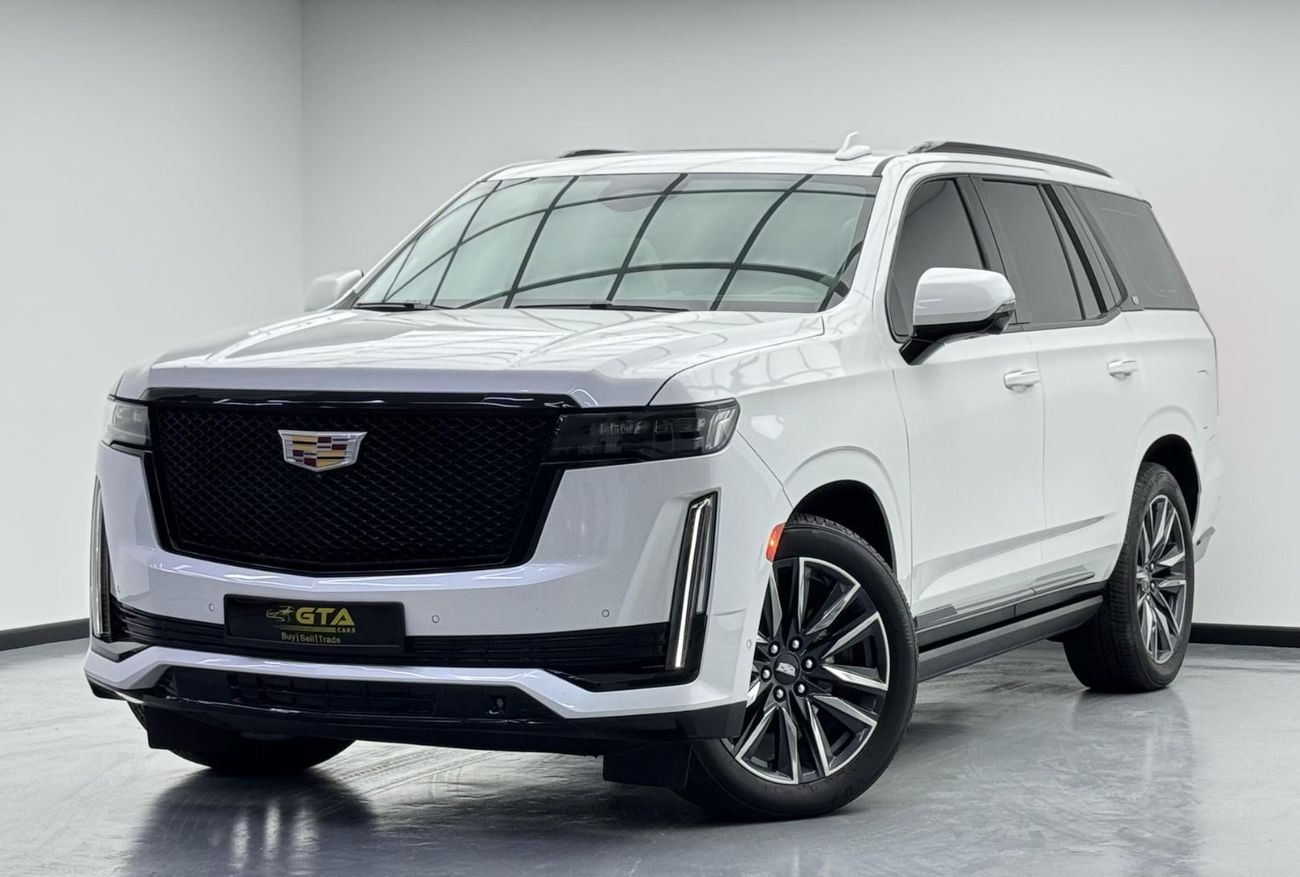 Cadillac Escalade Sport Platinum 6.2L 4WD 2023 Cadillac Escalade Sport, 2028 Cadillac Warranty + Service Pack, Fully L