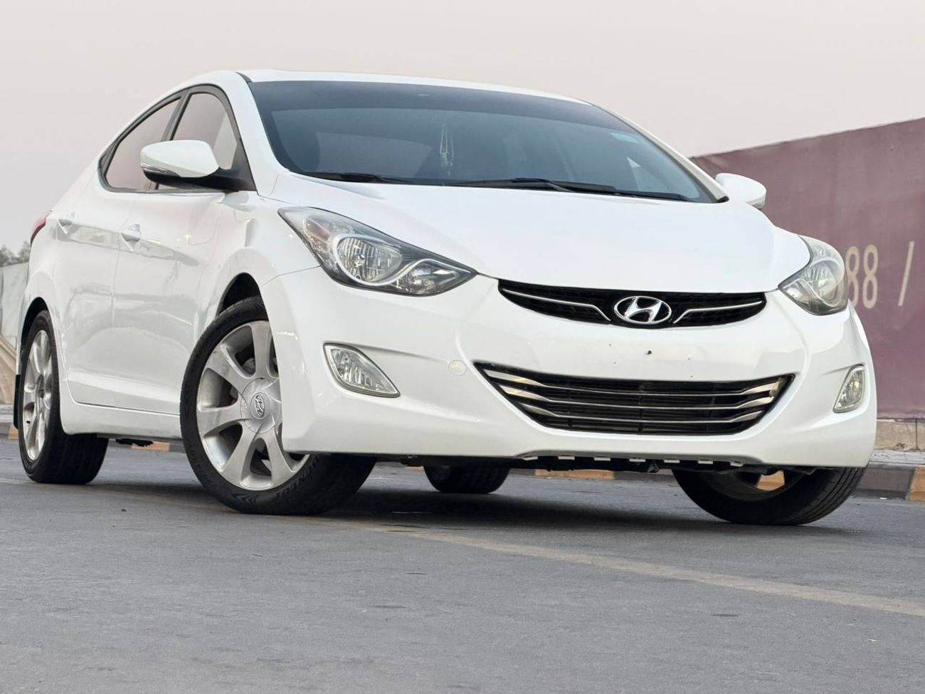 Hyundai Elantra Gulf, fully loaded