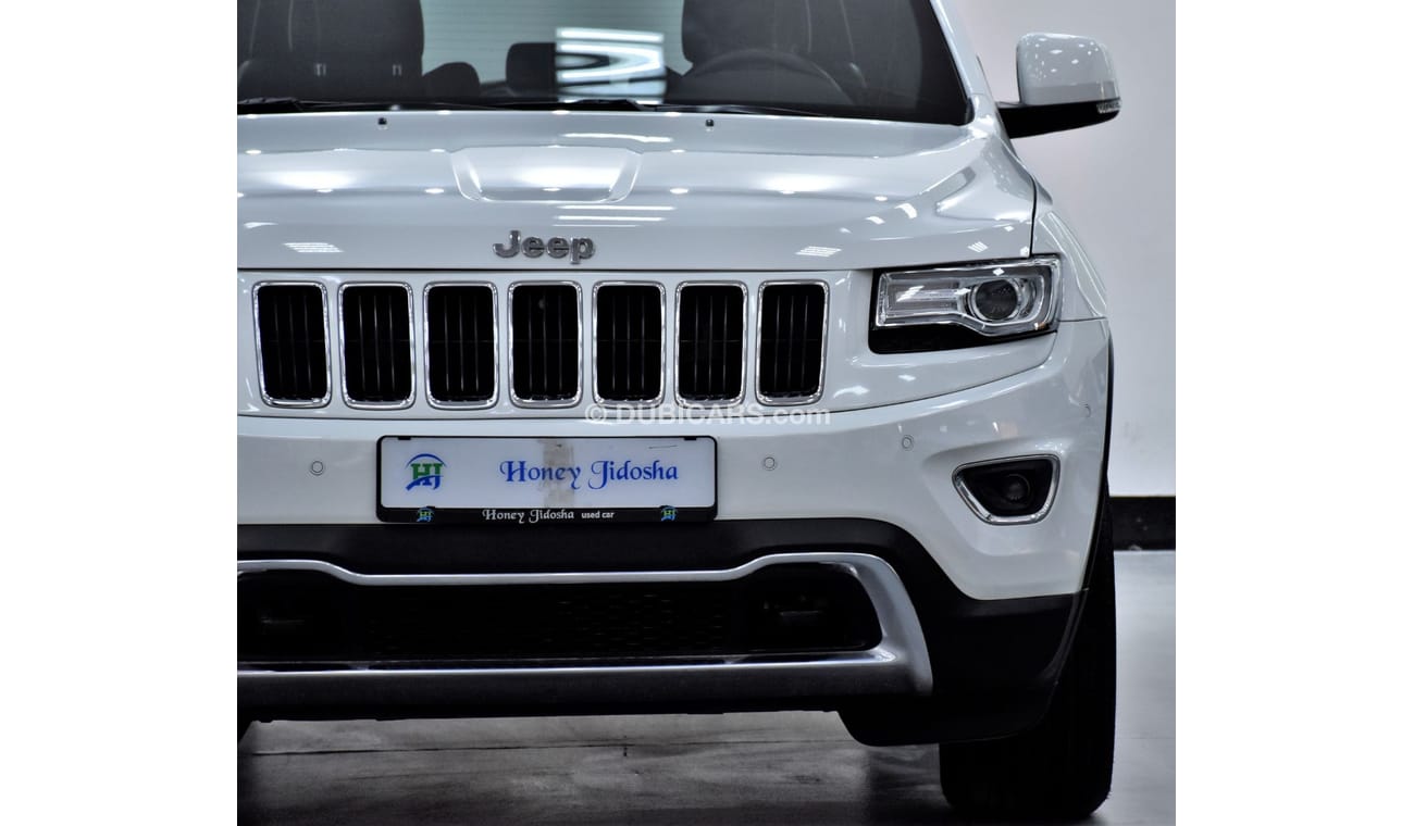 جيب جراند شيروكي EXCELLENT DEAL for our Jeep Grand Cherokee Limited 4x4 ( 2015 Model ) in White Color GCC Specs