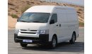 تويوتا هاياس 2017 | HIACE GLS HIROOF CARGO VAN WITH GCC SPECS AND EXCELLENT CONDITION