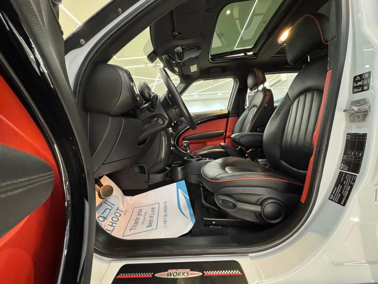 Mini John Cooper Works Countryman UNIQUE Mini COUNTRYMAN JOINS COOPER WORKS || ACCIDENT FREE || GCC || PANORAMIC ROOF