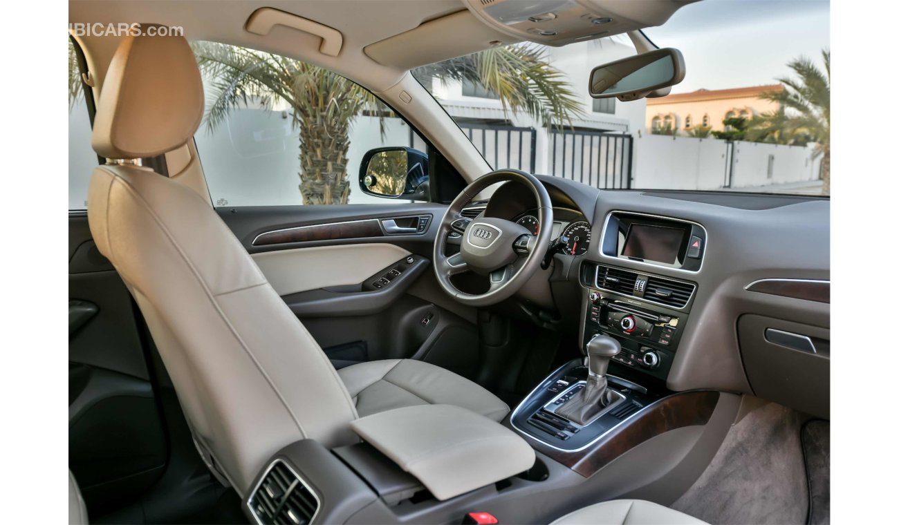 أودي Q5 TFSI Quattro  brand new condition, with chrome package  GCC - AED 1,449 PM - 0% DP