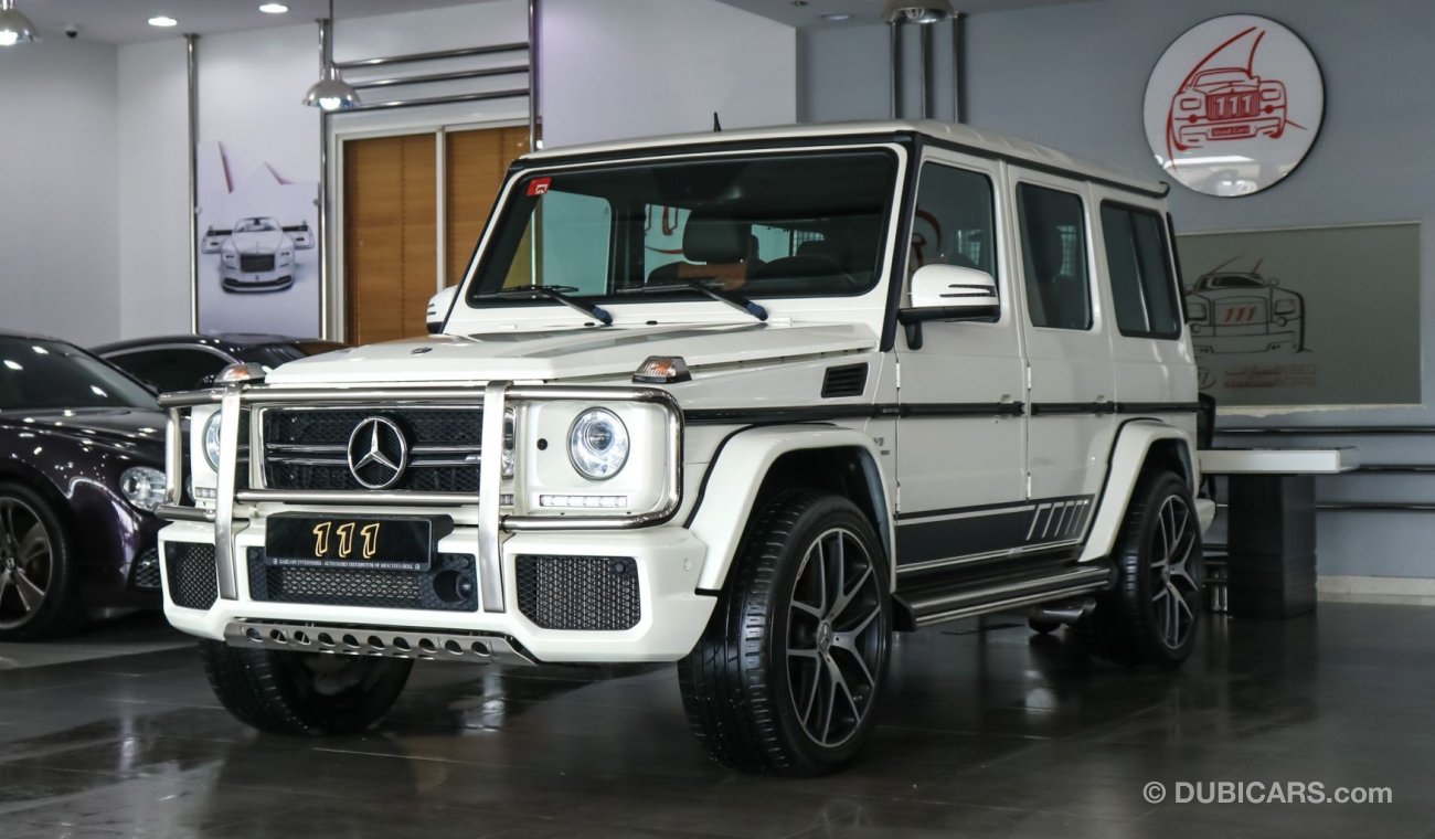 Mercedes-Benz G 63 AMG V8 Biturbo / GCC Specifications