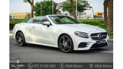 Mercedes-Benz E 400 AMG CONVERTIBLE