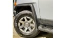 Toyota FJ Cruiser 2018 Toyota FJ Cruiser GXR, Agency Warranty, Full Service History, Single Owner, GCC