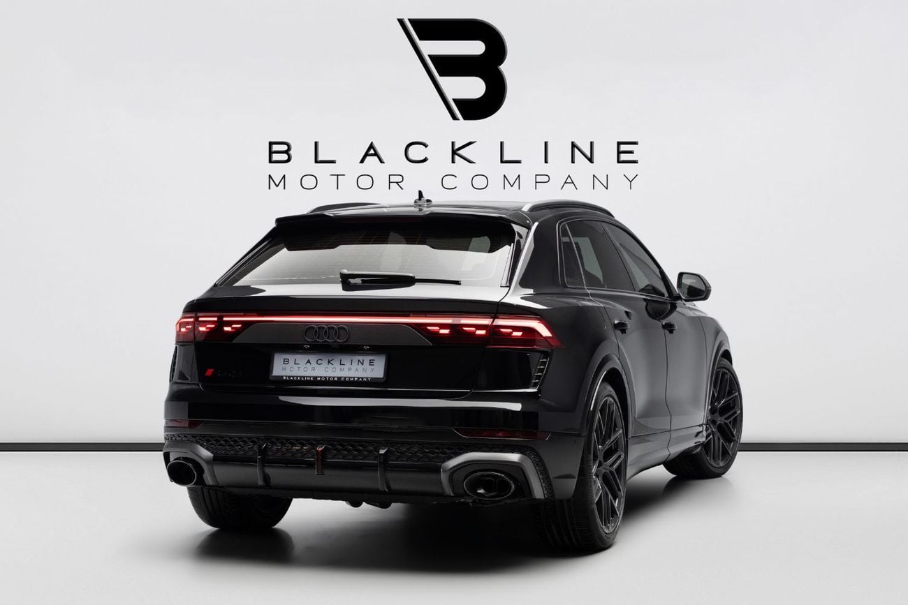 Audi RSQ8 STD BUY NOW, PAY 2027 | THE BLACKLINE STANDARD | 2031 Audi Warranty + Service Contract, GCC