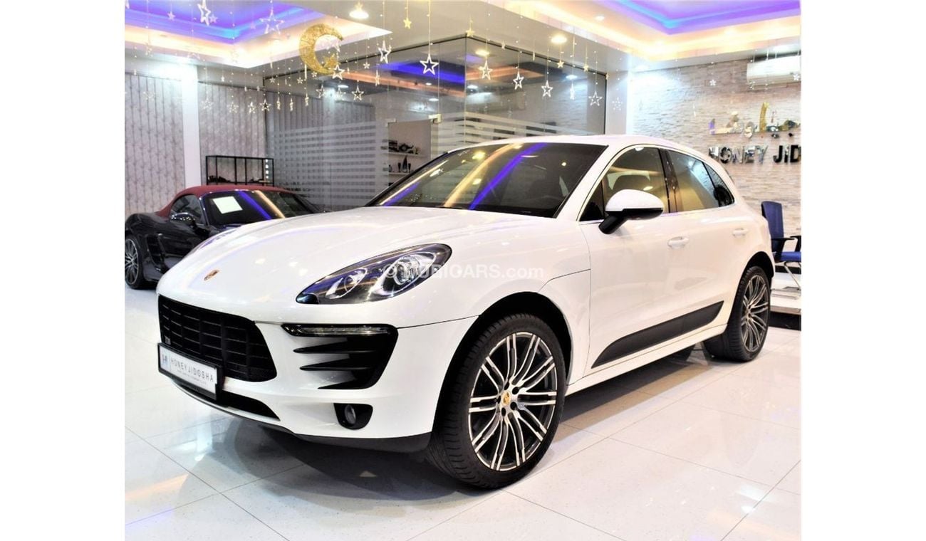 Porsche Macan FULL SERVICE HISTORY ONLY 85000KM! AMAZING Porsche Macan S 2015 Model!! in White Color! GCC Specs