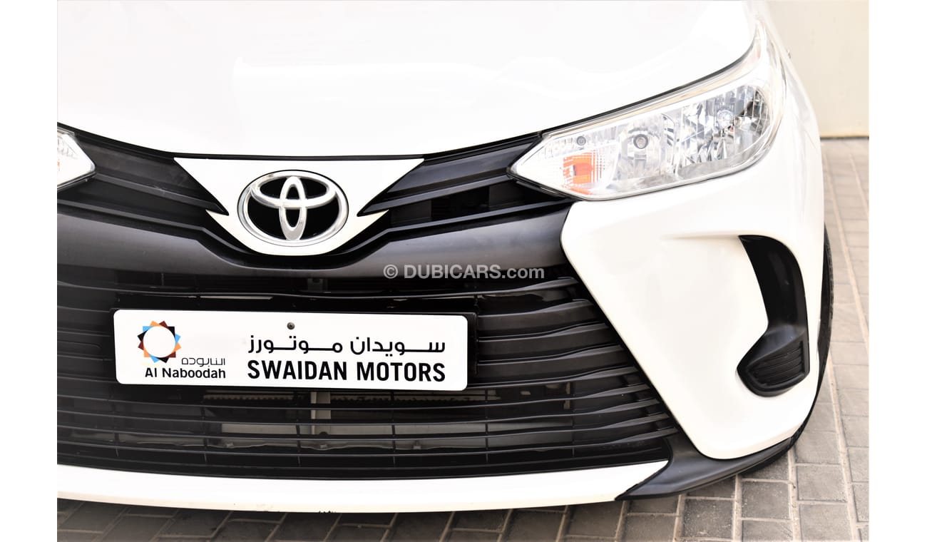 Toyota Yaris AED 799 PM 1.5 SE 2021 GCC DEALER WARRANTY