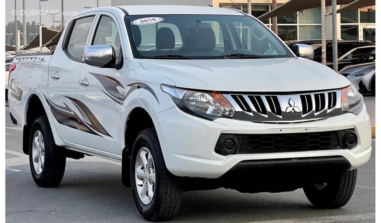 Mitsubishi L200 GLS Mitsubishi L200 2018 FORWEL GCC EXCELLENT CONDITION WITHOUT ACCIDENT