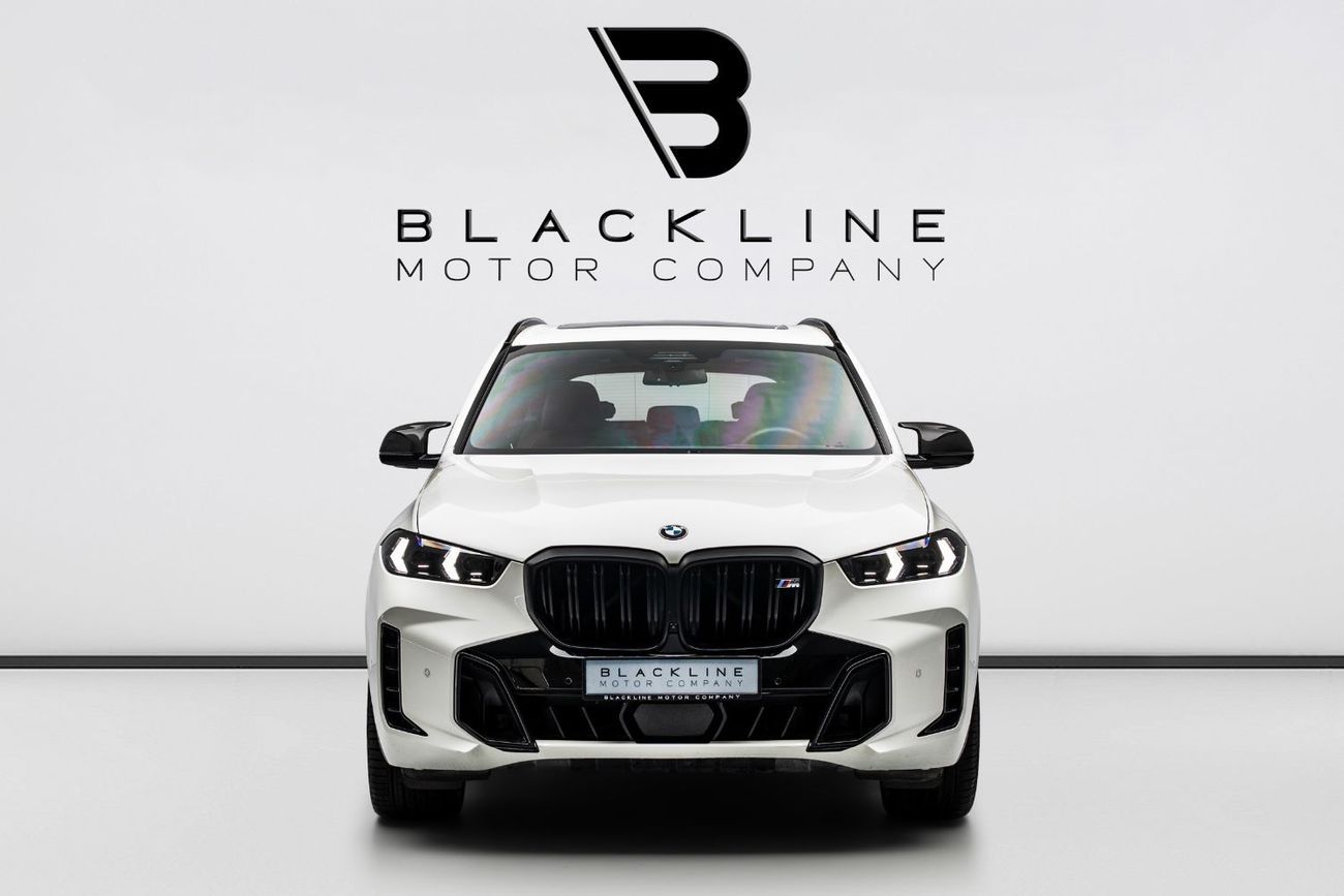 بي أم دبليو X5 M60i XDRIVE BUY NOW, PAY 2027 | THE BLACKLINE STANDARD | September 2029 Warranty + Service Contract,