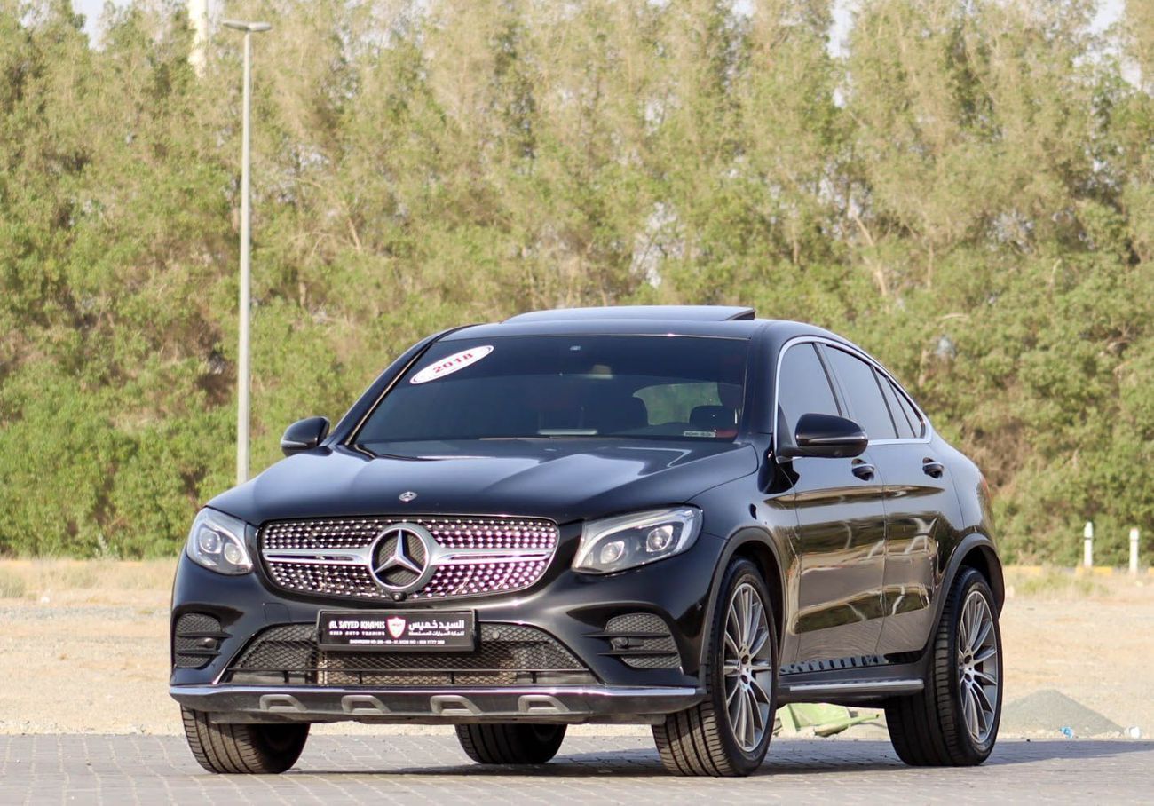 مرسيدس بنز GLC 250 Mercedes GLC 250/4MATIC 2018, GCC original paint accident-free, in excellent condition 2300