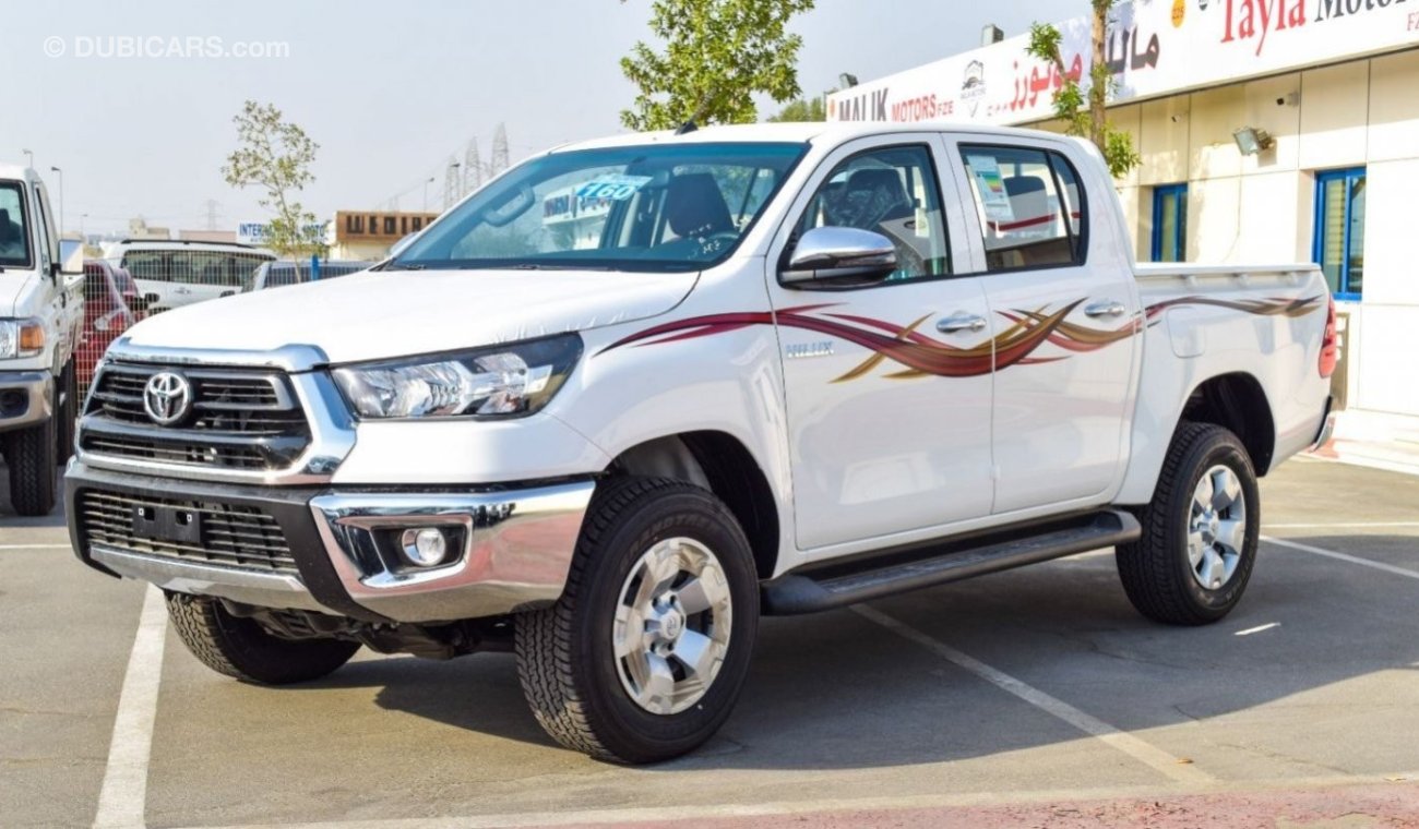 تويوتا هيلوكس TOYOTA HILUX 2.4L AT WITH DIFFLOCK WHITE 2022