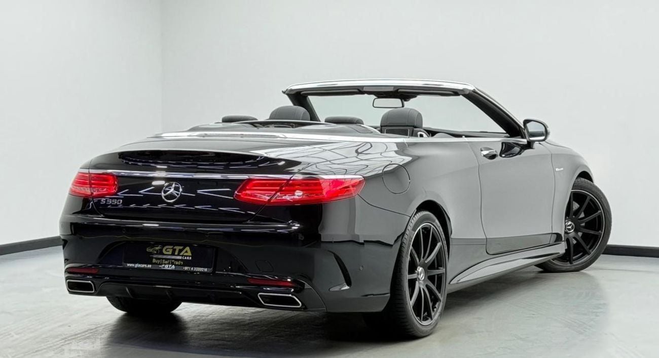 Mercedes-Benz S 550 2018 Mercedes Benz S550 AMG Cabriolet, Full Service History, Low Km, Fully Loaded, Japanese