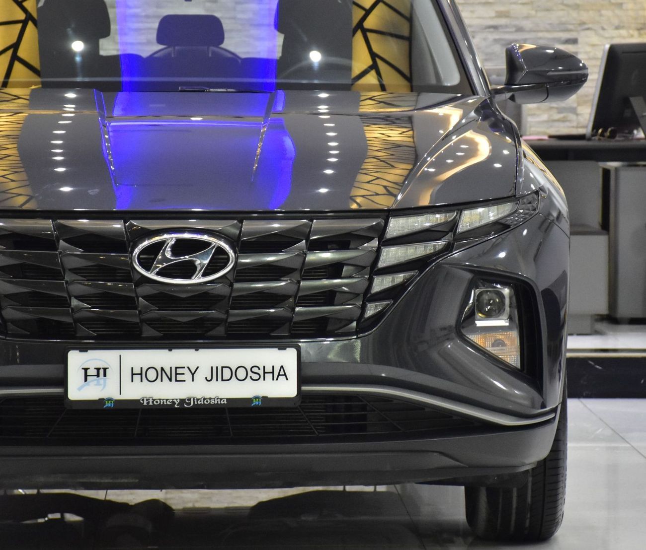 Hyundai Tucson EXCELLENT DEAL for our Hyundai Tucson ( 2023 Model ) in Grey Color GCC Specs