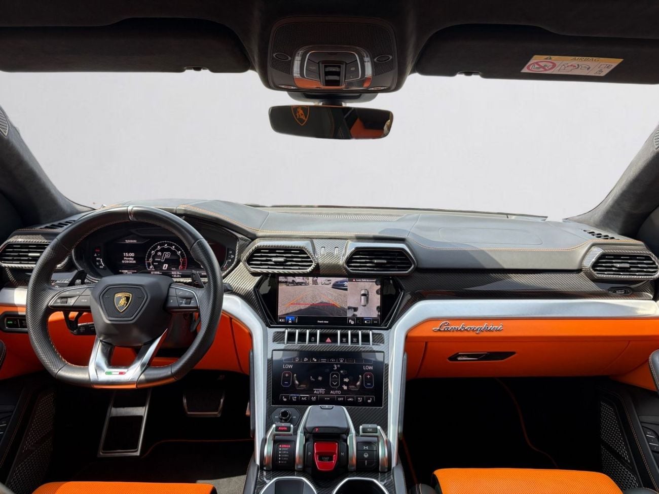Lamborghini Urus STD AED 12,780 P.M | 0% DOWN PAYMENT | LAMBORGHINI URUS MANSORY KIT | 4.0L TWIN-TURBO V8 | FULL SERV
