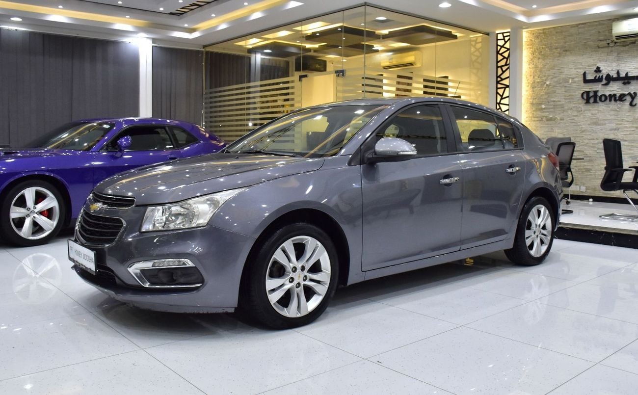 Chevrolet Cruze EXCELLENT DEAL for our Chevrolet Cruze LT ( 2016 Model ) in Grey Color GCC Specs