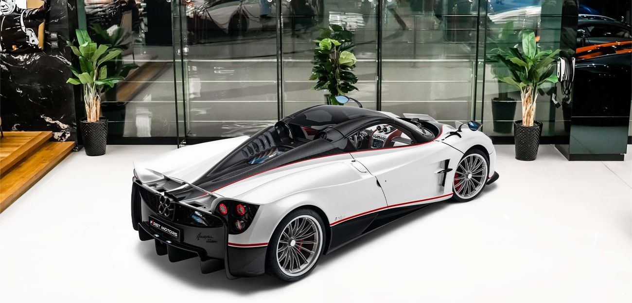 Pagani Huayra 6.0L V-12 Twin-Turbocharged Engine