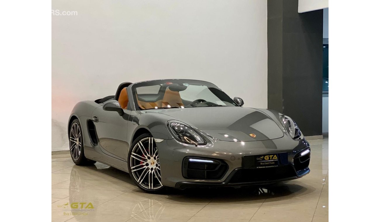 Porsche Boxster GTS 2015 Porsche Boxster GTS, Full Porsche Service History, Warranty, GCC