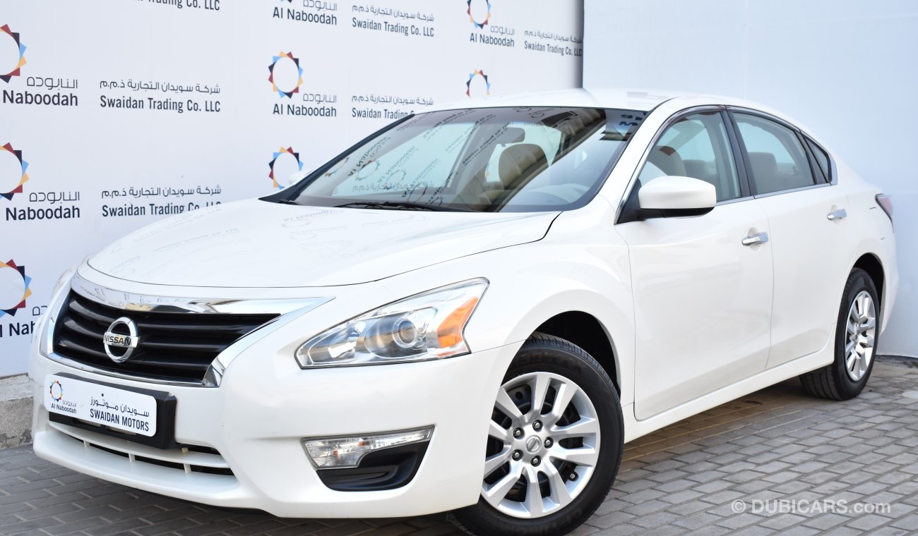 نيسان ألتيما 2.5L S 2015 GCC SPECS WITH DEALER WARRANTY