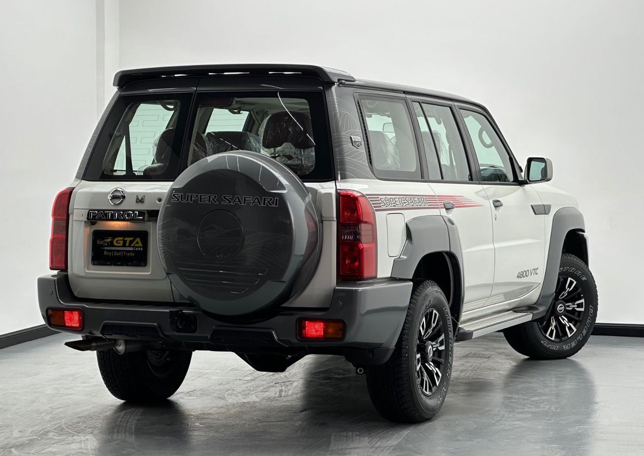 Nissan Patrol Super Safari 2024 Nissan Patrol Super Safari Al Ostoura, 2029 Agency Warranty, Agency FSH, GCC