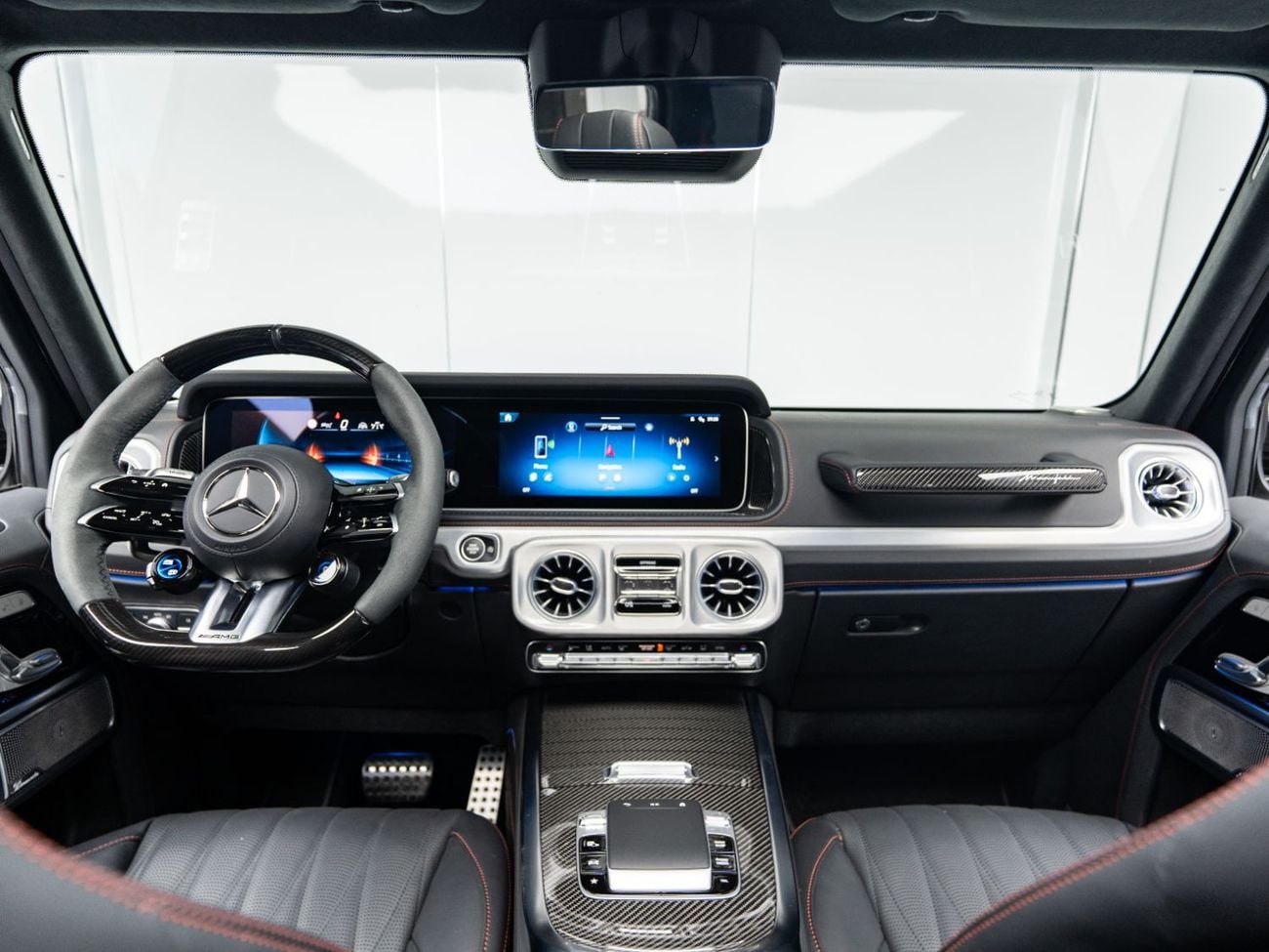 Mercedes Benz G63 AMG STD BUY NOW, PAY 2027 | THE BLACKLINE STANDARD | 2029 Mercedes Warranty + Service Contract, GCC