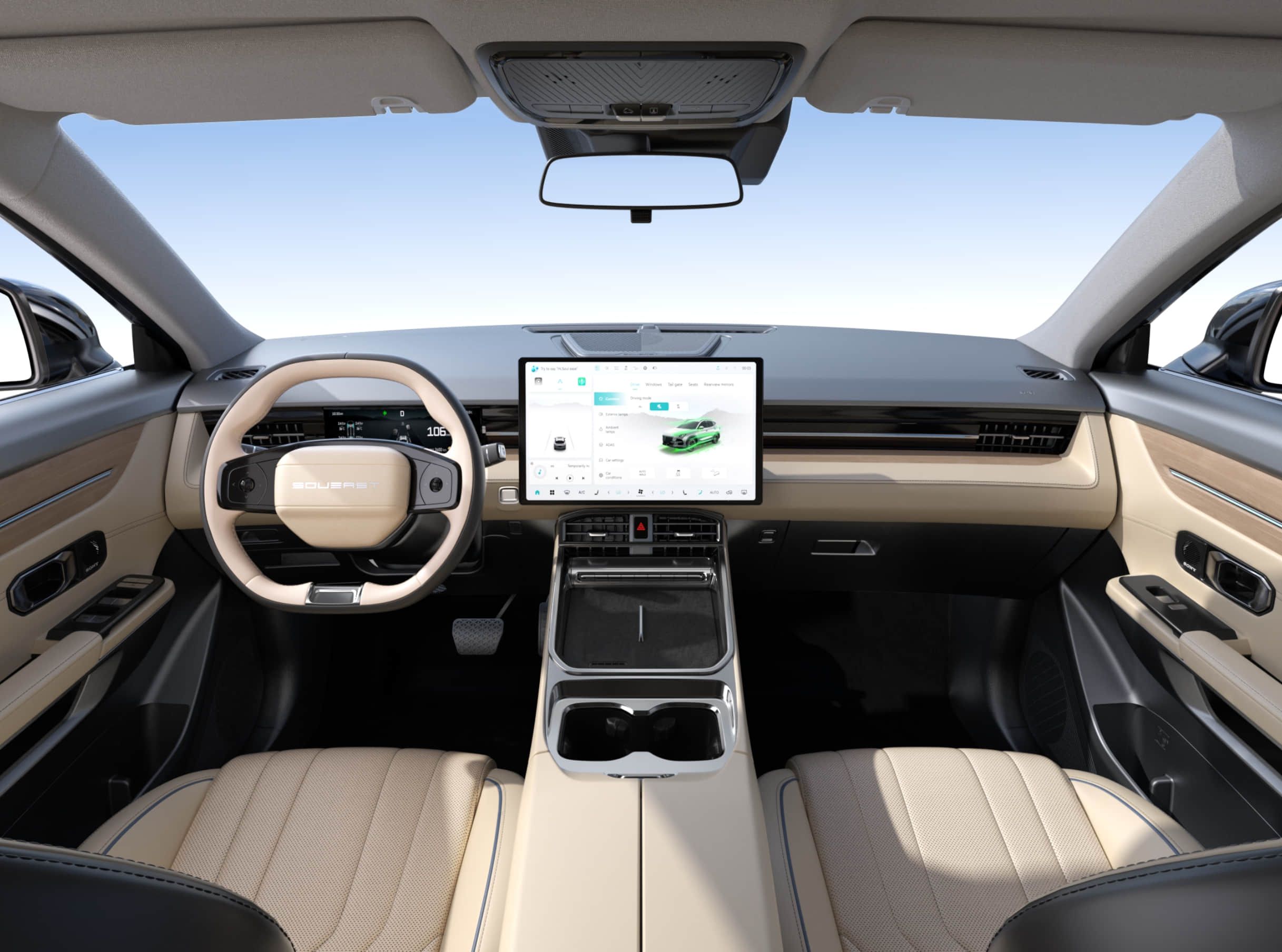 Soueast S06 interior - Cockpit