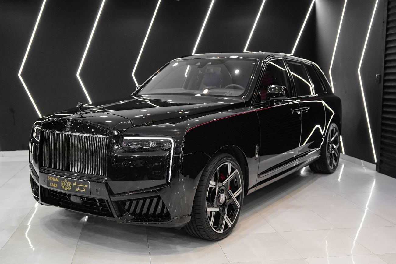 Rolls-Royce Cullinan Black Badge Kit, FACELIFT, Bespoke Audio, Executive Rear Seats w/ Entertainment, GCC!!