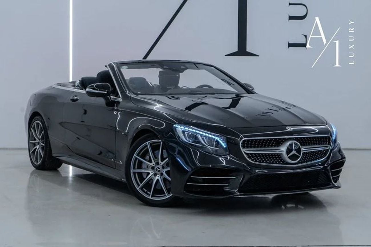 Mercedes Benz S560 AMG 2018 Mercedes Benz S560 AMG Cabriolet, Warranty, Fully Loaded, Very Low Kms, Excellent Condition