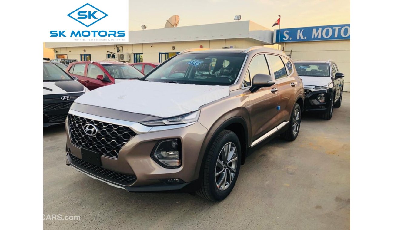 Hyundai Santa Fe 2.4L, SUNROOF, PUSH START, 2-POWER SEATS, DVD+REAR CAMERA, ALLOY WHEELS 18'', WIRELESS CHARGER