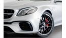 Mercedes-Benz E 63 AMG Std 2018 Mercedes-Benz E63s 4MATIC+