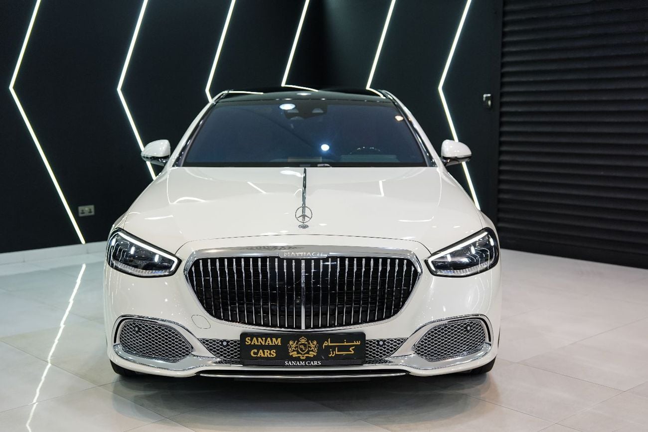 Mercedes Maybach S680 Maybach Maybach Rear Executive Package, Burmester 4D Audio, Gargash Warranty + Service!!