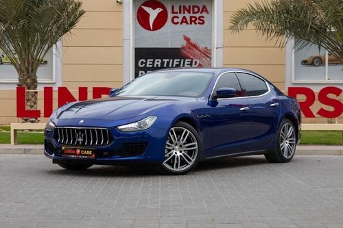 Maserati Ghibli Std 3.0L Maserati Ghibli 2019 GCC under Agency Warranty with Flexible Down-Payment.